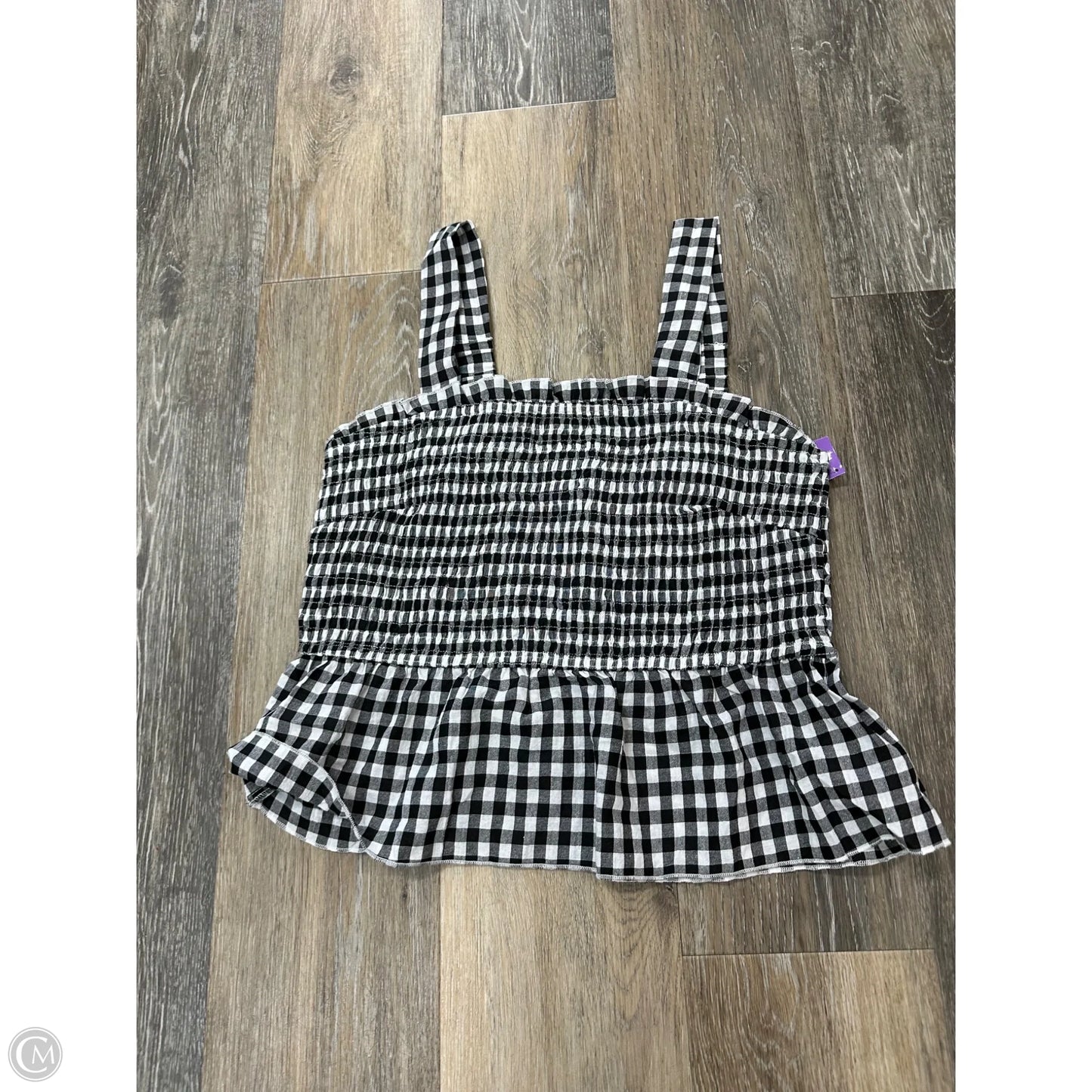 Skirt Set 2pc By Glamaker In Black & White, Size: M