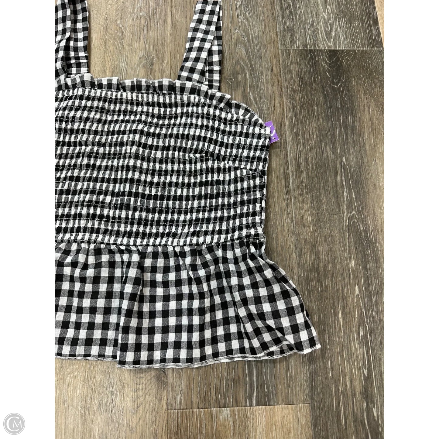 Skirt Set 2pc By Glamaker In Black & White, Size: M