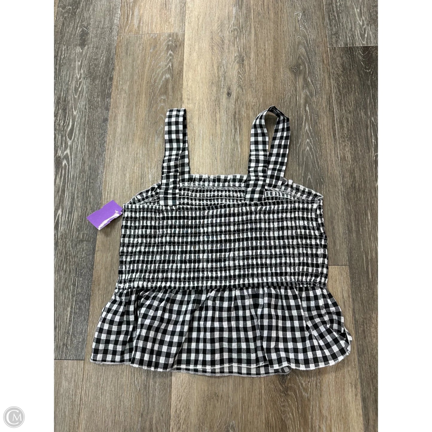 Skirt Set 2pc By Glamaker In Black & White, Size: M