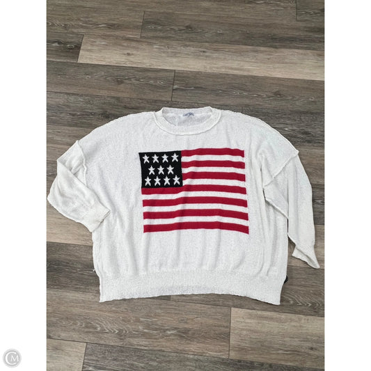 Sweater By White Birch In White, Size: 2x