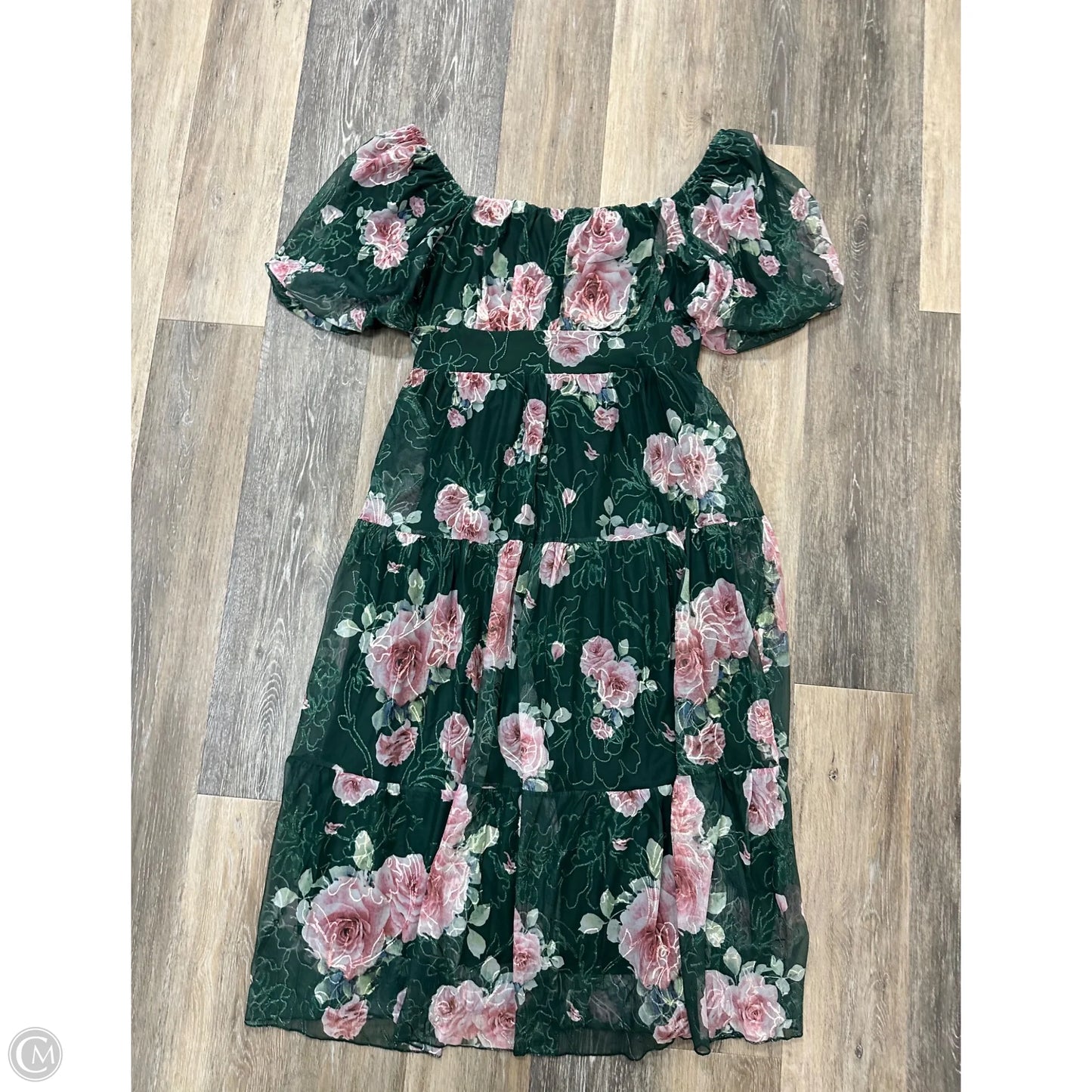 Dress Casual Maxi By Baltic Born In Green, Size: Xl