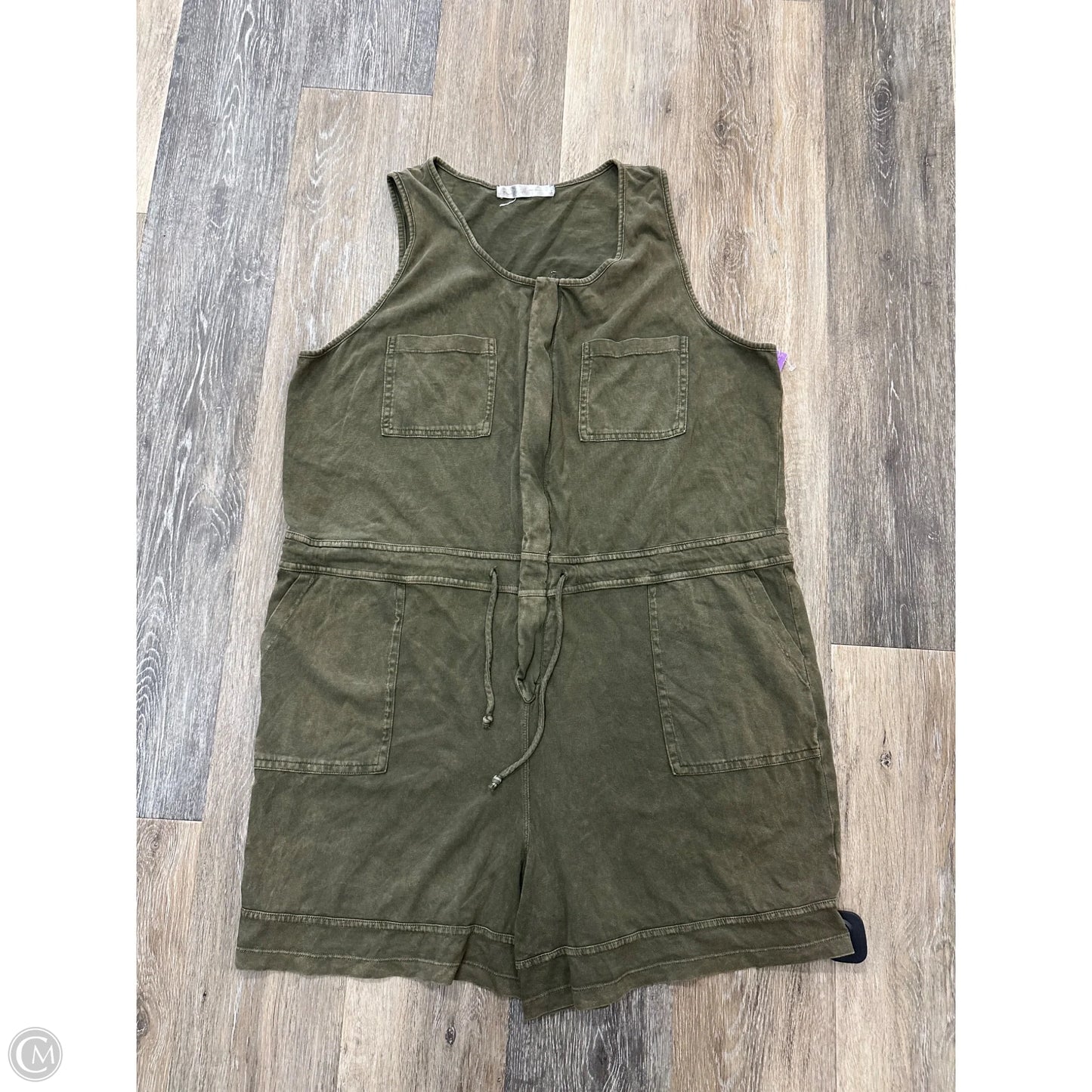 Romper By Rae Mode In Green, Size: Xl