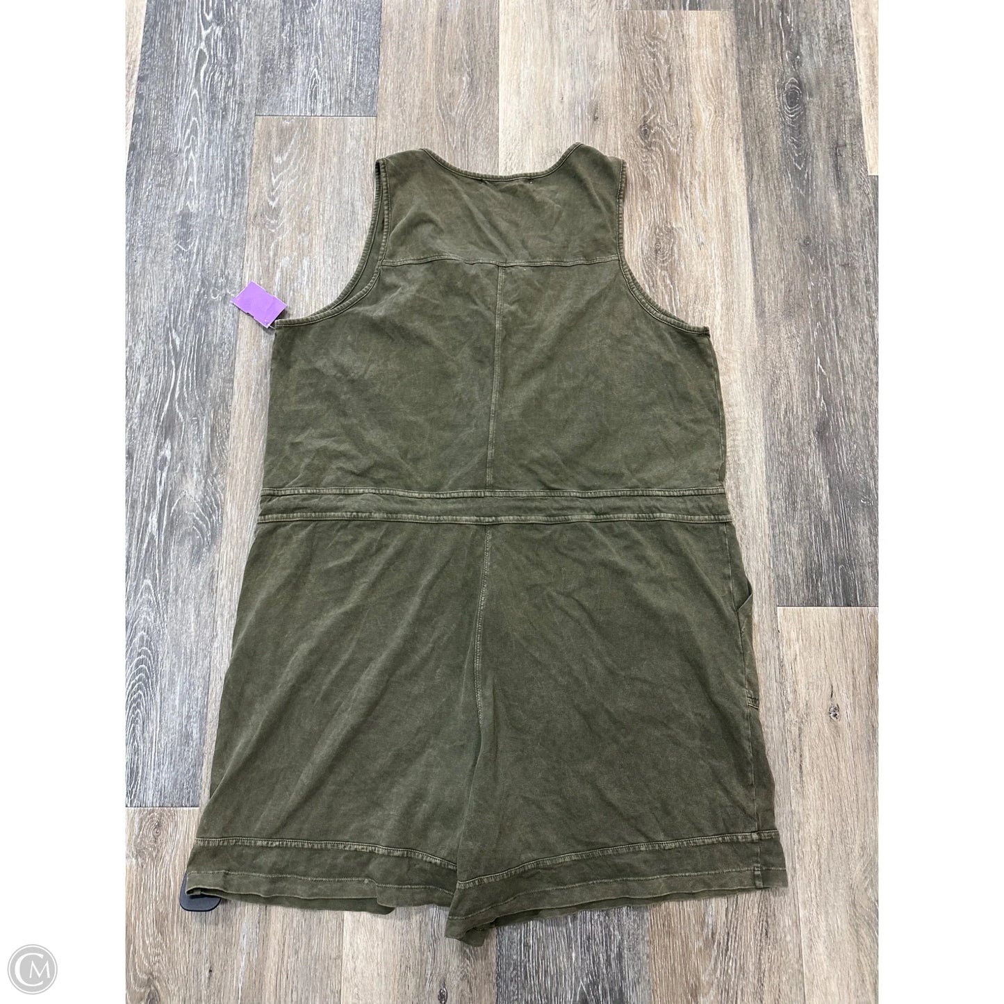 Romper By Rae Mode In Green, Size: Xl