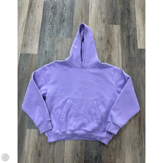 Sweatshirt Hoodie By Cloud Nine In Purple, Size: L
