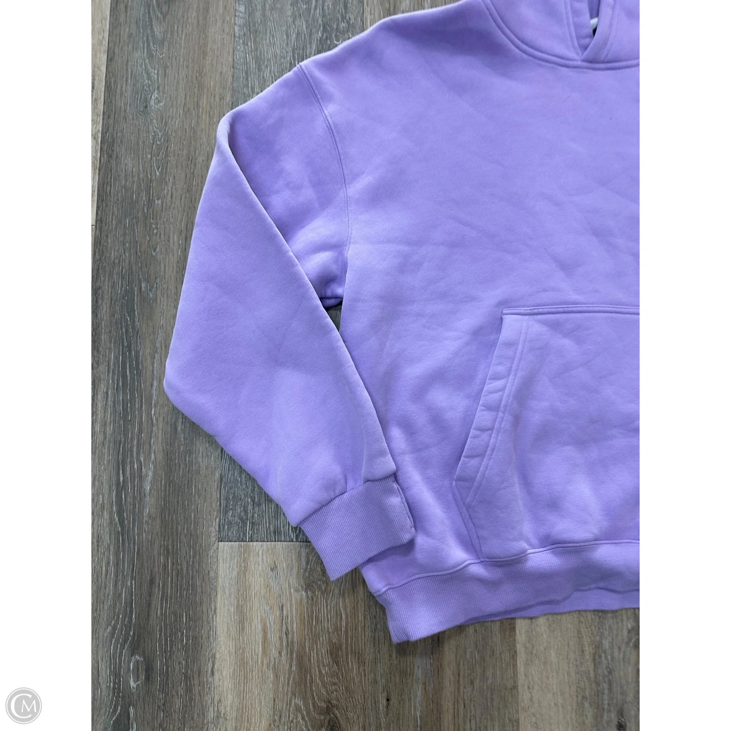 Sweatshirt Hoodie By Cloud Nine In Purple, Size: L