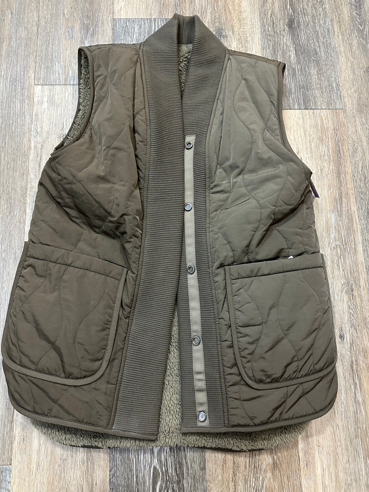 Vest Puffer & Quilted By Varley In Green, Size: Xs