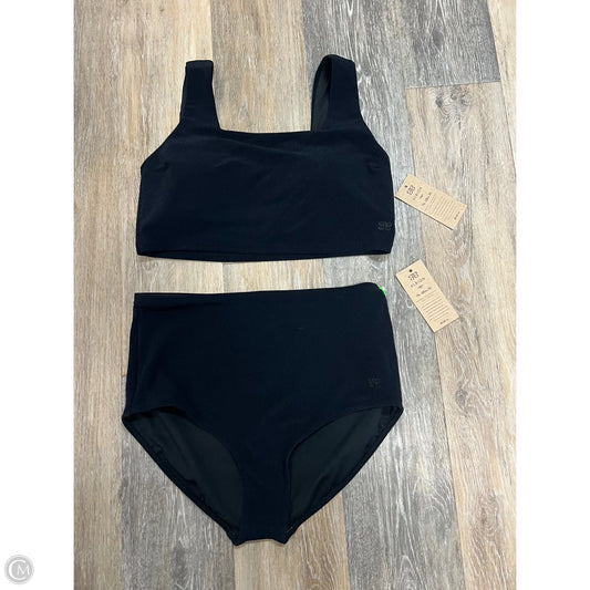 Swimsuit 2pc By Albion In Black, Size: L