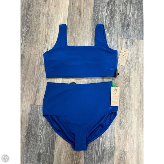 Swimsuit 2pc By Albion In Blue, Size: L