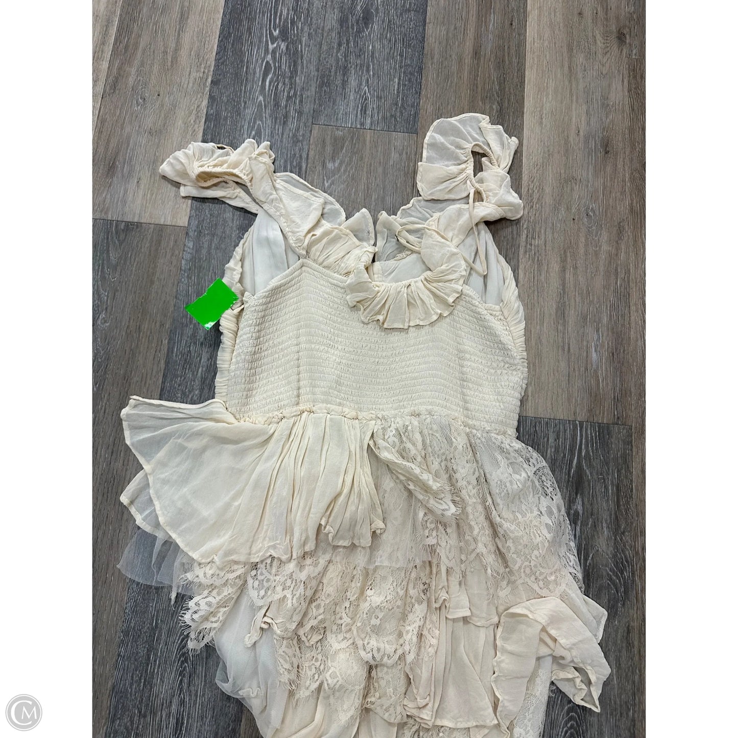 Dress Casual Maxi By Anthropologie In White, Size: Xl