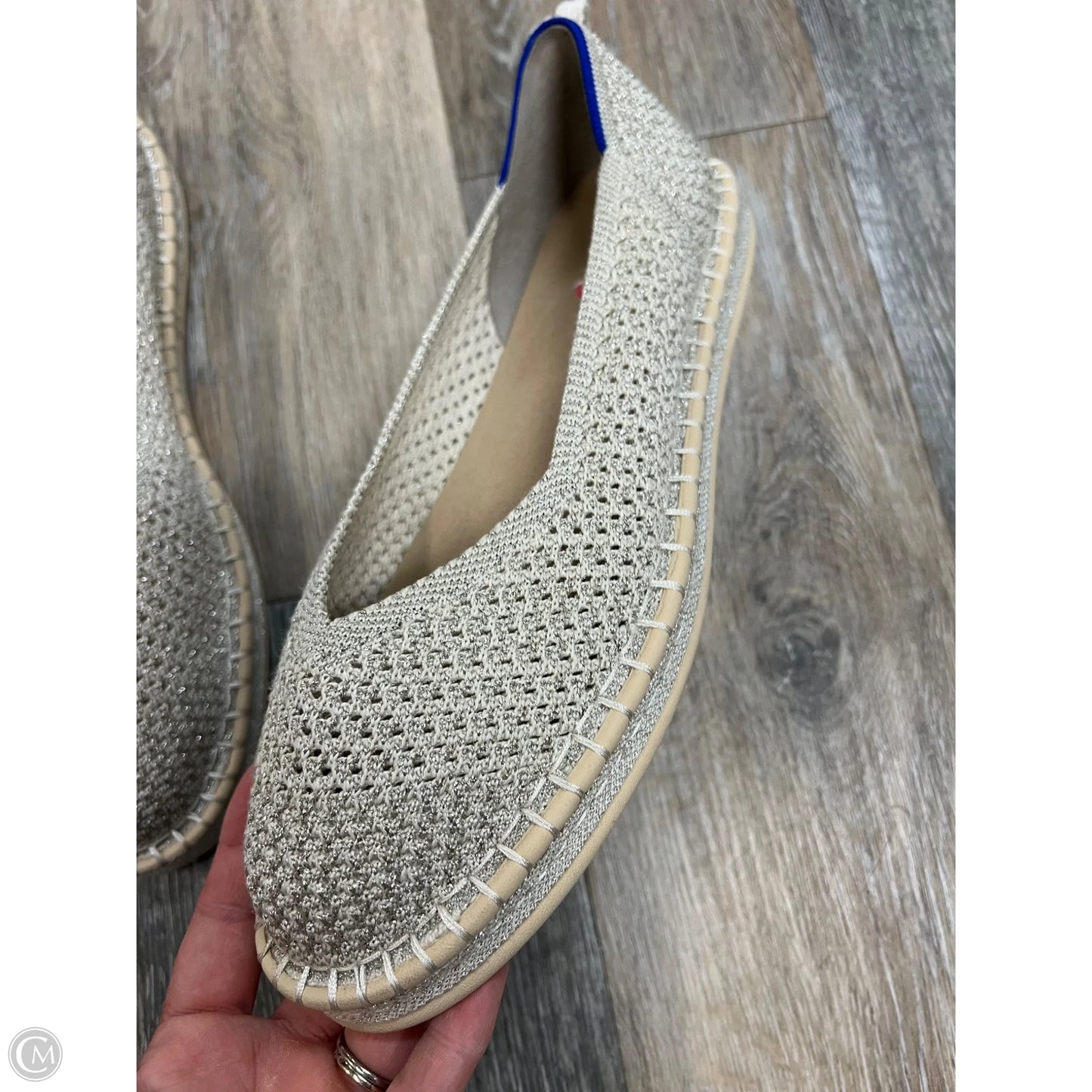 -Shoes Flats By Rothys In Cream, Size: 10