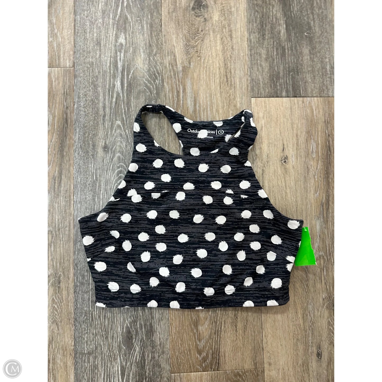 Athletic Bra By Outdoor Voices In Polkadot Pattern, Size: S