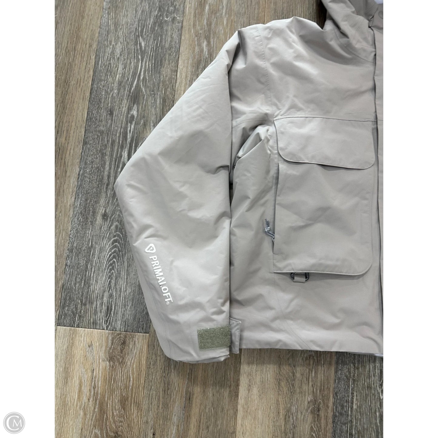 Coat Parka By Nike In Grey, Size: S