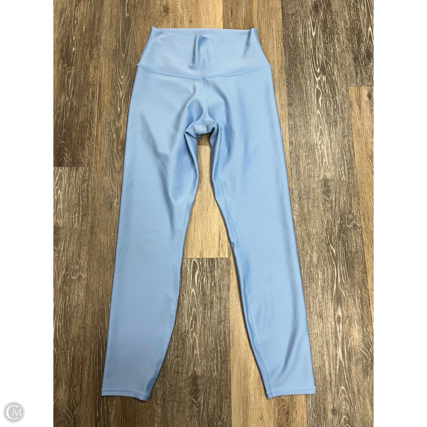 Athletic Leggings By Alo In Blue, Size: S