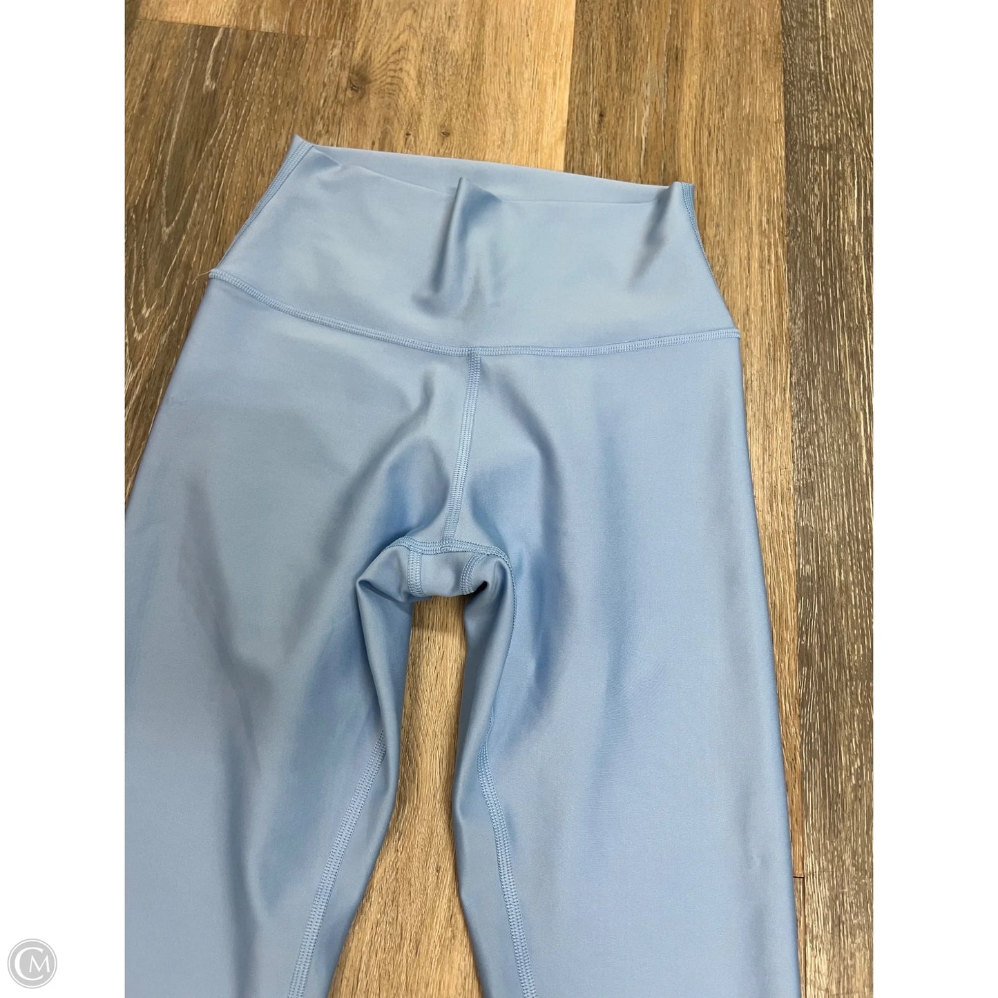 Athletic Leggings By Alo In Blue, Size: S