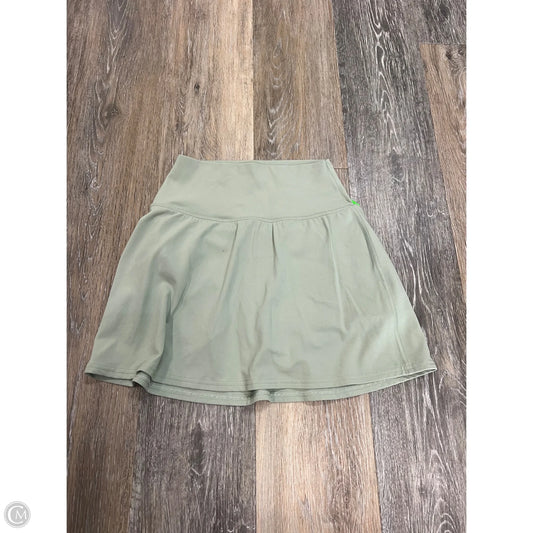 Athletic Skort By Lululemon In Green, Size: 4
