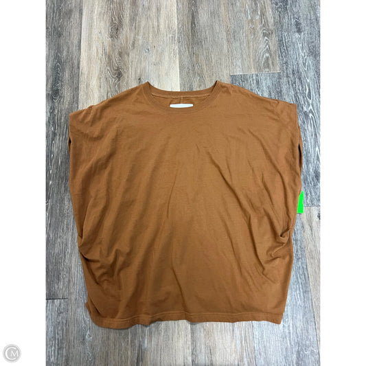 Top Short Sleeve By Pistola In Orange, Size: Xl