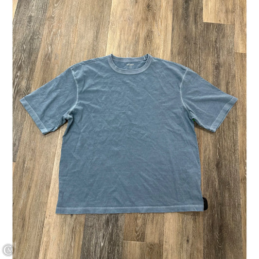 Top Short Sleeve By Old Navy In Blue, Size: M