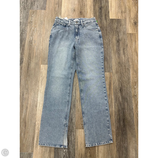 Jeans Straight By Good American In Blue Denim, Size: 4