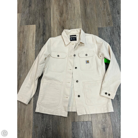 -Jacket Denim By Carhartt In White, Size: M