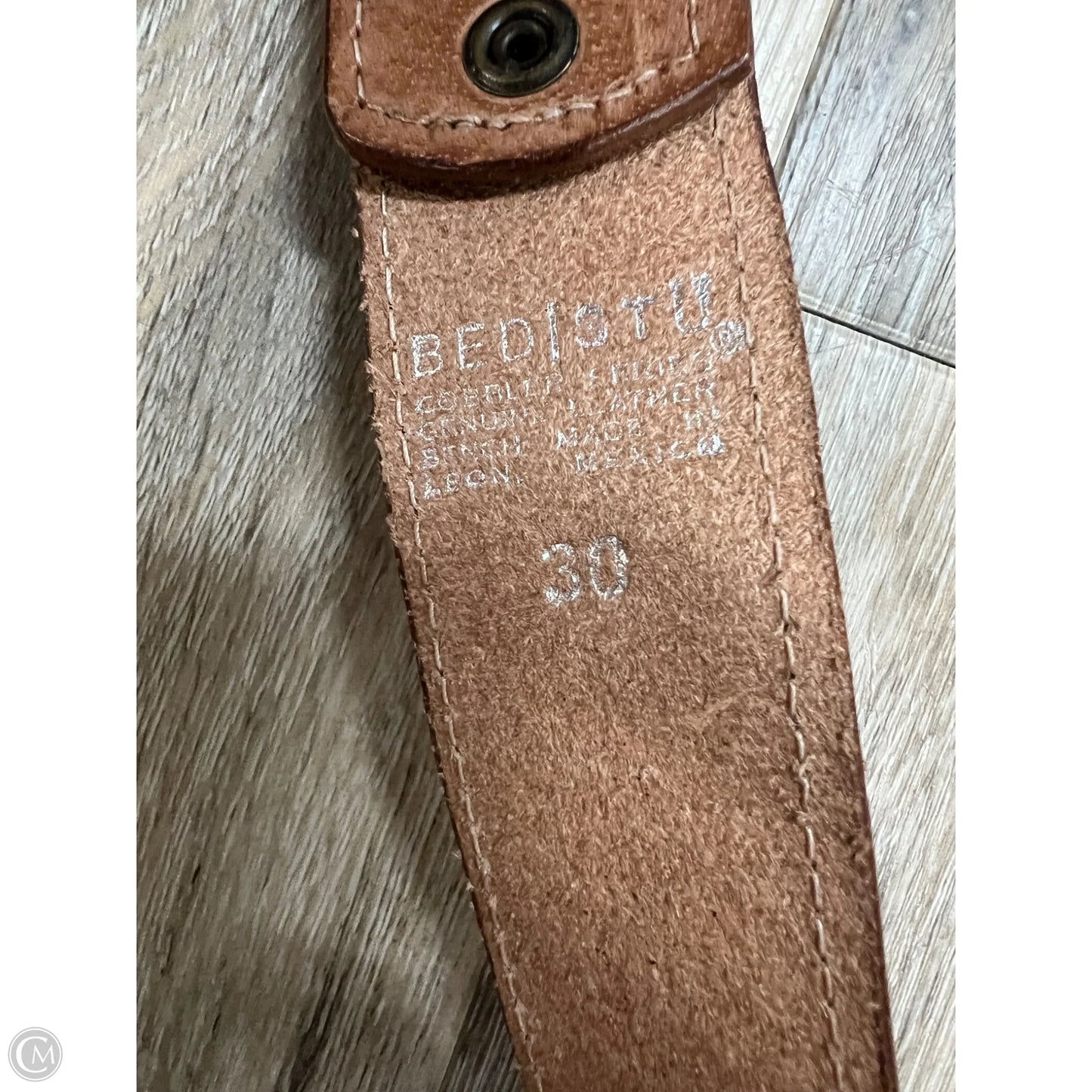 Belt Leather By Bed Stu, Size: 30