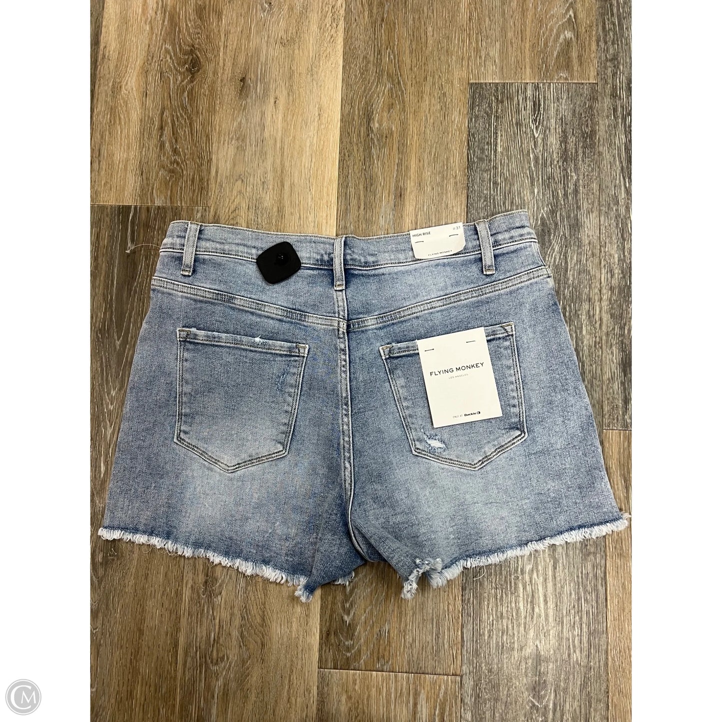Shorts By Flying Monkey In Blue Denim, Size: 12/31