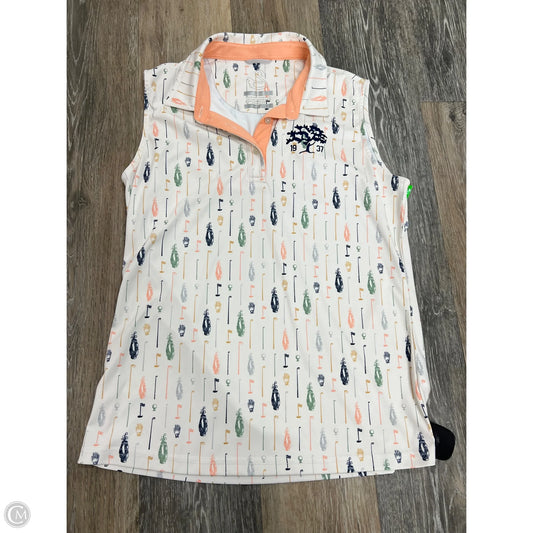 Athletic Tank Top By Swannies In Multi-colored, Size: M