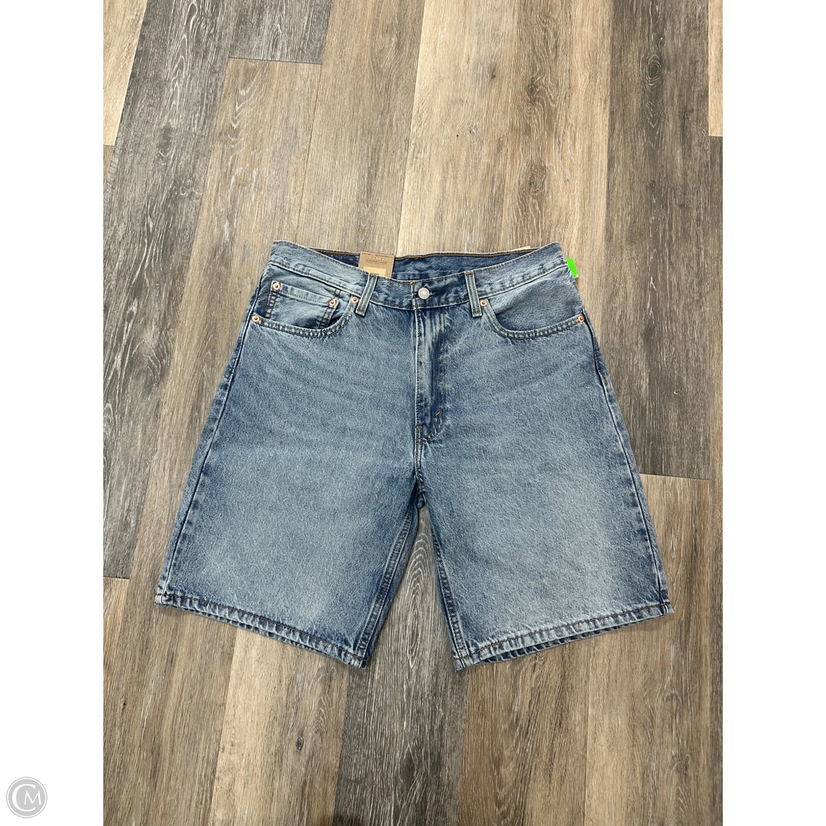 Shorts By Levis In Blue Denim, Size: 16/33