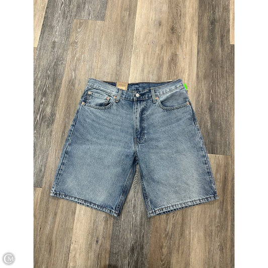 Shorts By Levis In Blue Denim, Size: 16/33