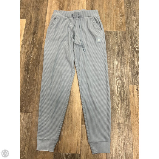 Athletic Pants By Alo In Blue, Size: S