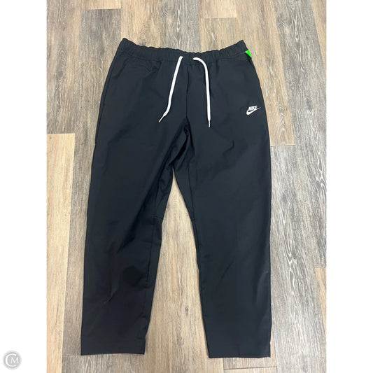 Athletic Pants By Nike Apparel In Black, Size: Xxl