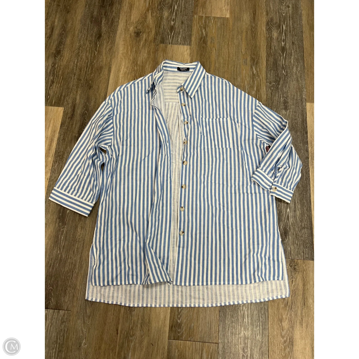 Shorts Set By Zeagoo In Striped Pattern, Size: Xl