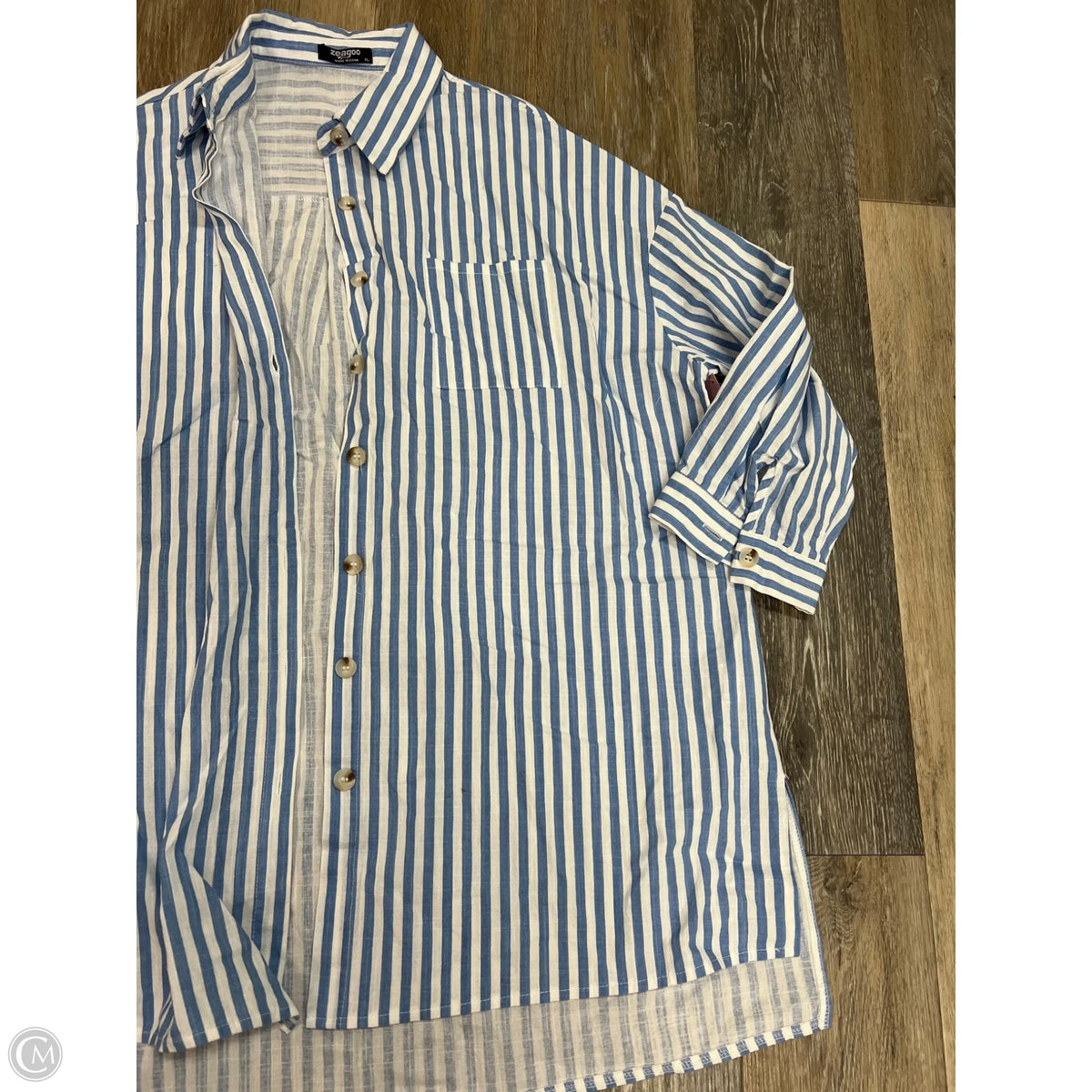 Shorts Set By Zeagoo In Striped Pattern, Size: Xl