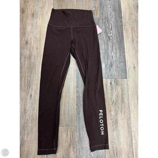 Athletic Leggings By Lululemon x Peloton In Brown, Size: 4