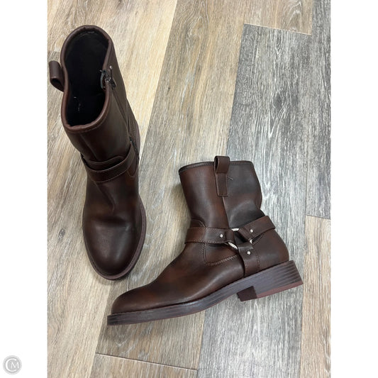 Boots Ankle Heels By Dolce Vita In Bronze, Size: 9