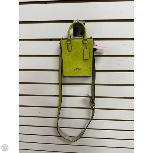 Crossbody Designer By Coach, Size: Small