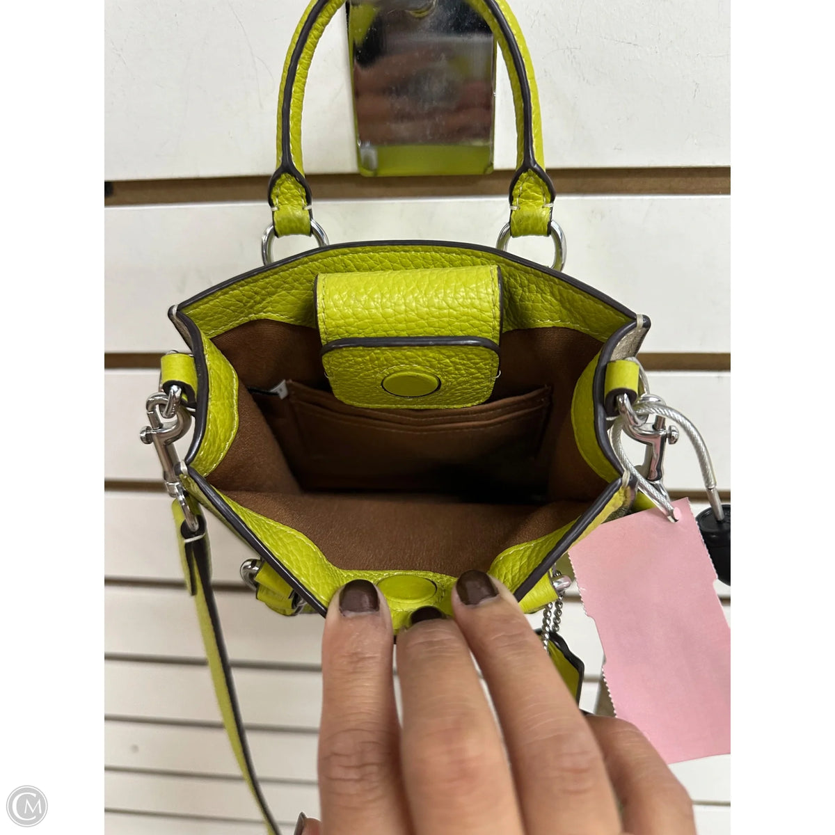 Crossbody Designer By Coach, Size: Small