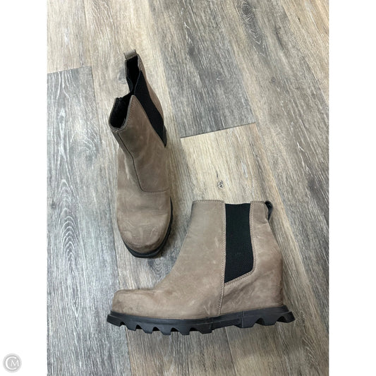 Boots Ankle Flats By Sorel In Brown, Size: 9