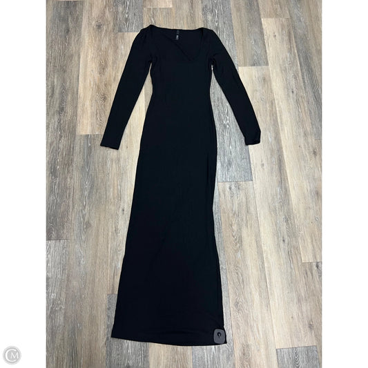 Dress Casual Maxi By Skims In Black, Size: M