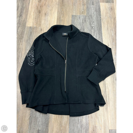 Jacket Knit By Harley Davidson In Black, Size: 2x
