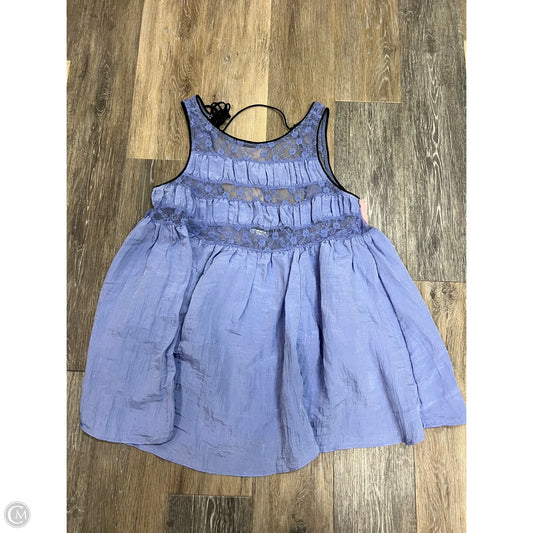 Tunic Casual Short By Free People In Purple, Size: S