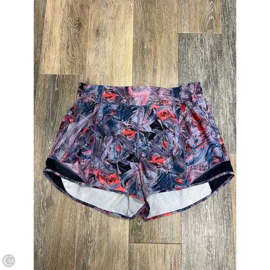 Athletic Shorts By Lululemon In Purple, Size: 12