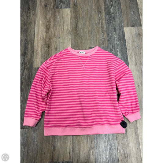 Top Long Sleeve By Day + Moon In Pink, Size: S