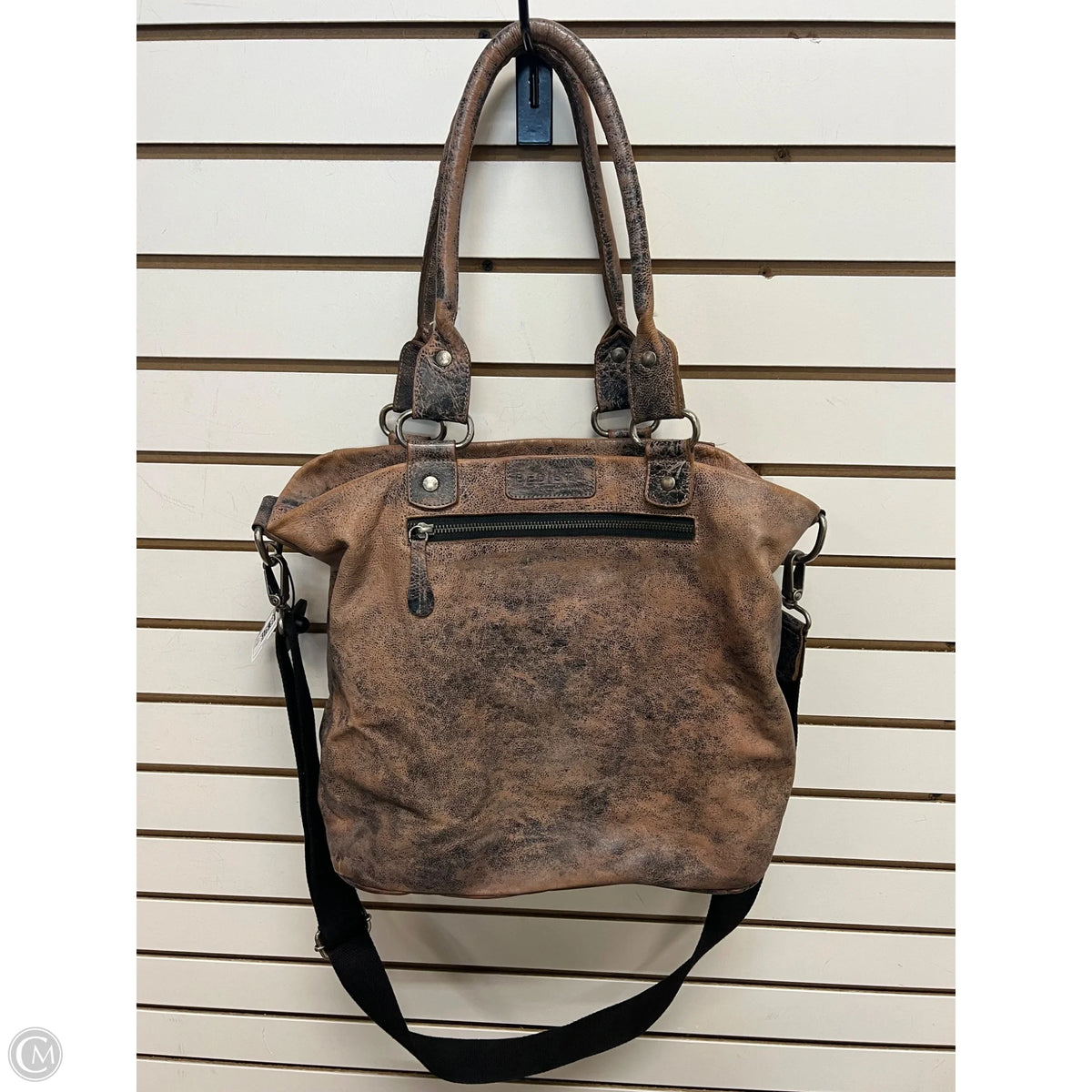 Handbag Leather By Bed Stu, Size: Medium