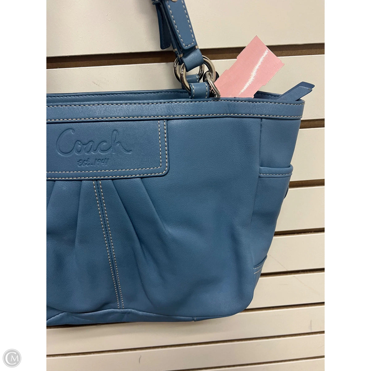 Handbag Designer By Coach, Size: Small