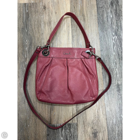 Crossbody Designer By Coach, Size: Small
