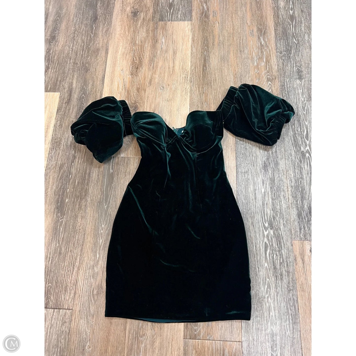 -Dress Party Midi By Oh Polly In Green, Size: 4
