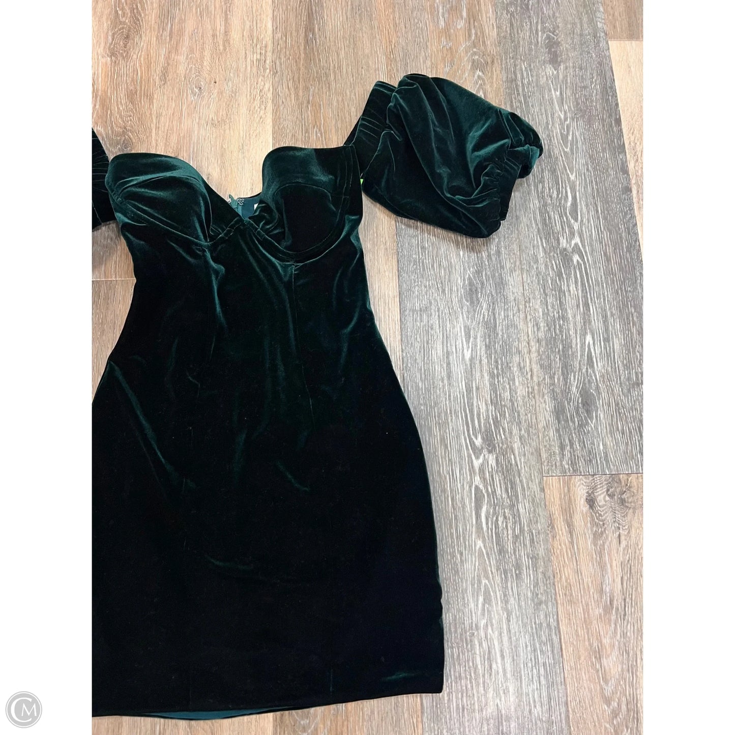 -Dress Party Midi By Oh Polly In Green, Size: 4