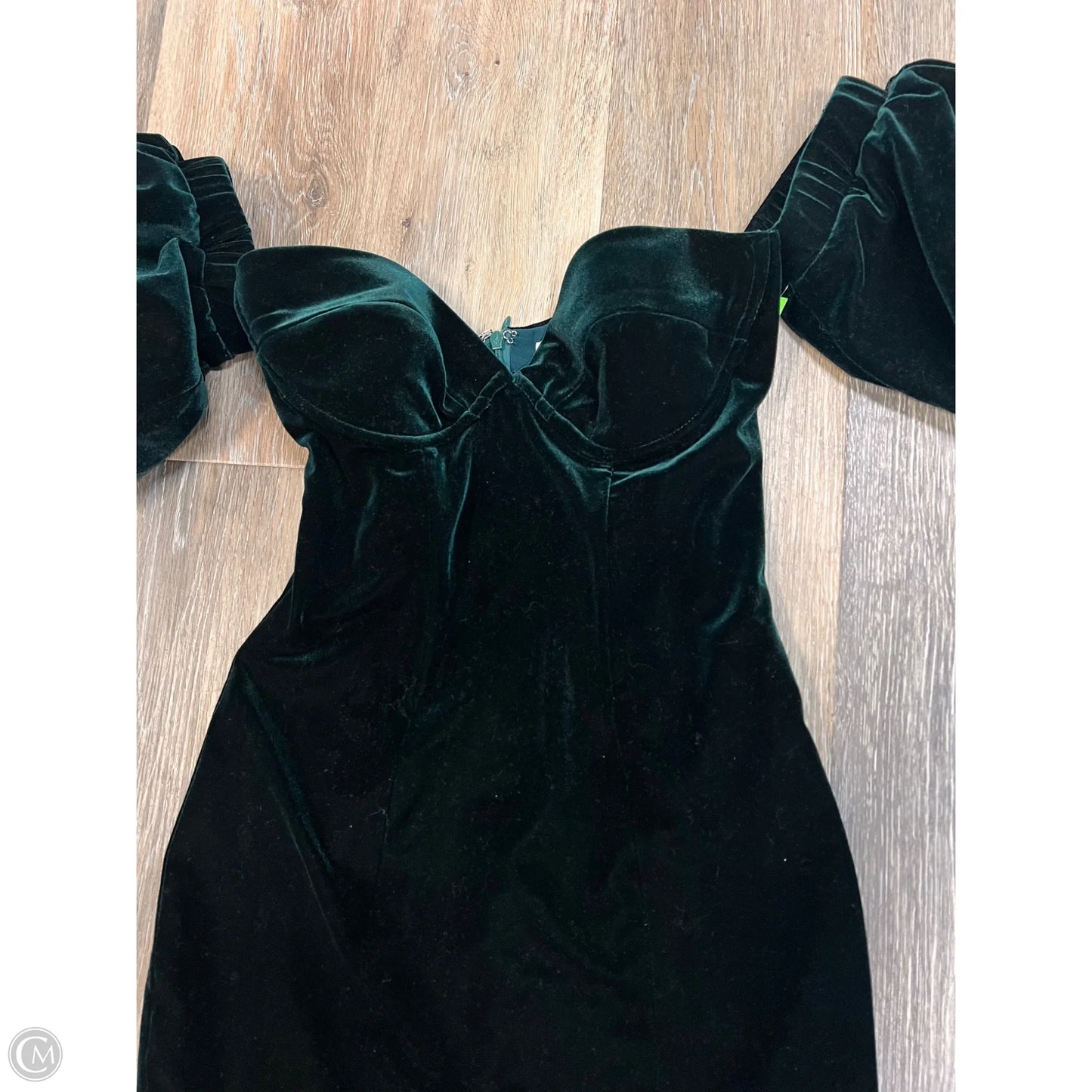 -Dress Party Midi By Oh Polly In Green, Size: 4