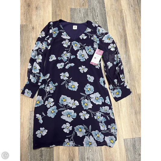Dress Casual Midi By Cabi In Purple, Size: S