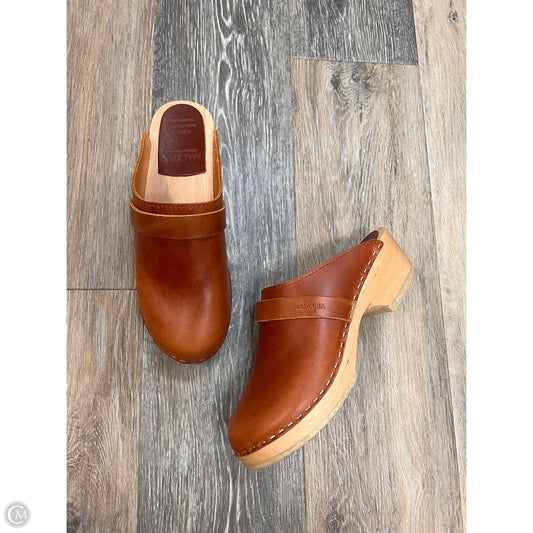 Shoes Heels Block By Maguba In Brown, Size: 6.5